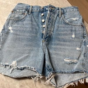 AGOLDE Parker Vintage Cut Off Shorts